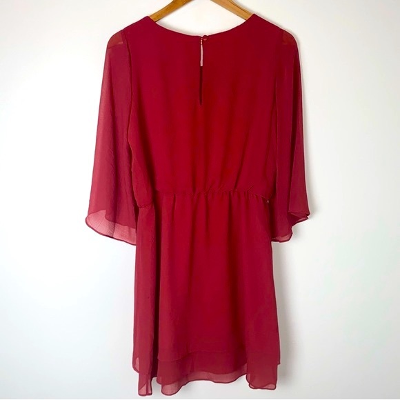 W118 by Walter Baker Dress in Brick Red M - Picture 5 of 11